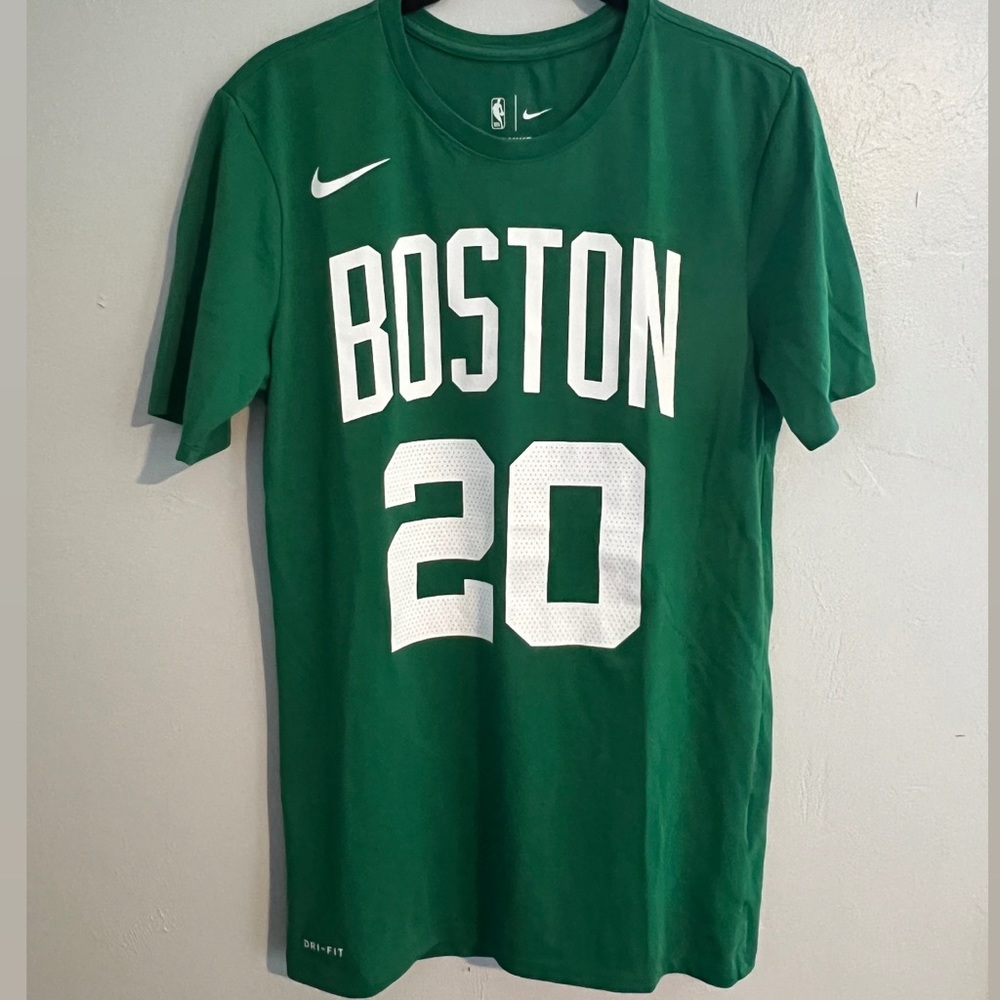 ❣️2/$25❣️ Nike X NBA green Gordon Hayward BOSTON CELTICS #20 Adult T-shirt | S